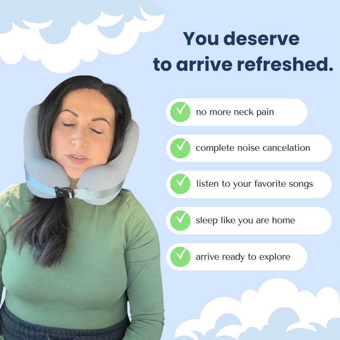 Rilax - the ultimate travel pillow