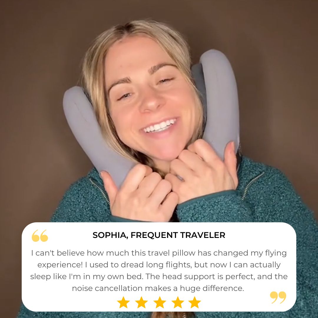 Rilax - the ultimate travel pillow